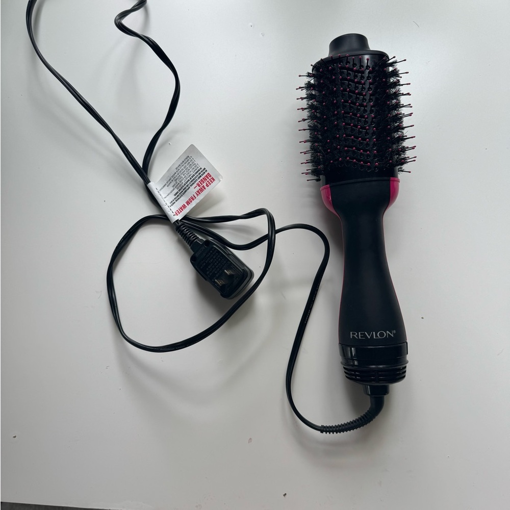 Revlon Black Hair Dryer Round Brush